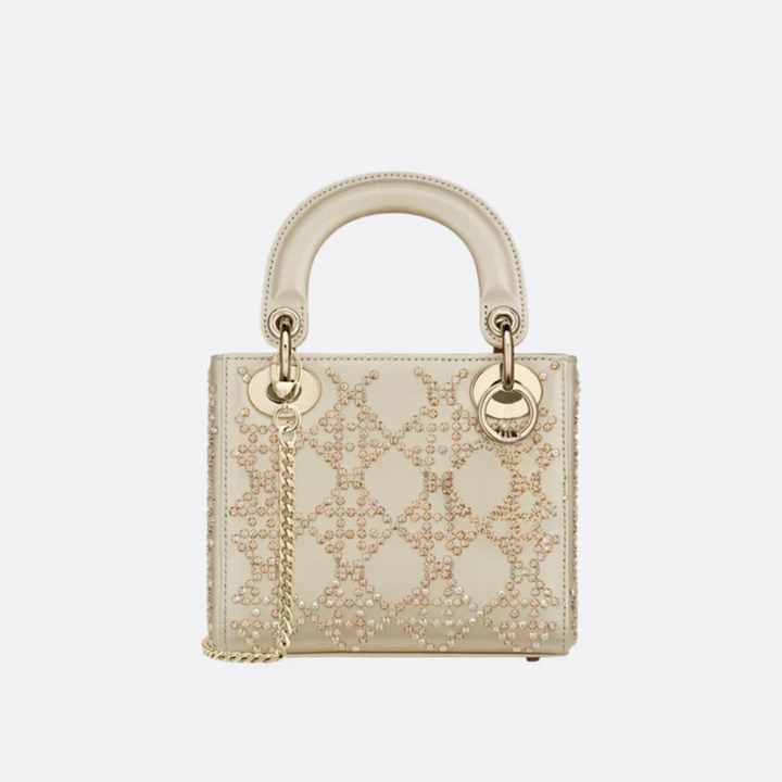 Mini Tasche mit Perlenstickerei