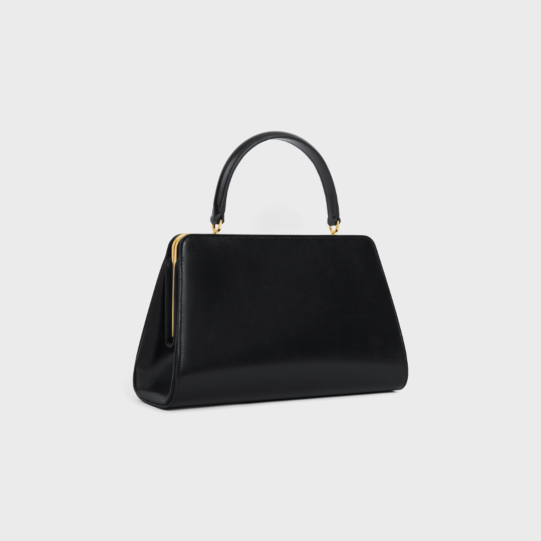 Kalbsleder-Tasche Mittelgroß