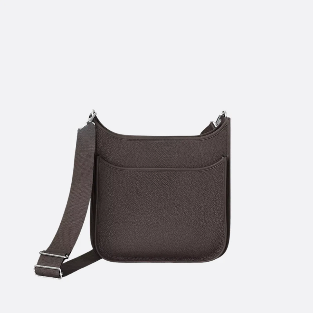 Leder-Schultertasche