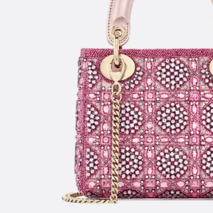 Mini Tasche mit Perlen