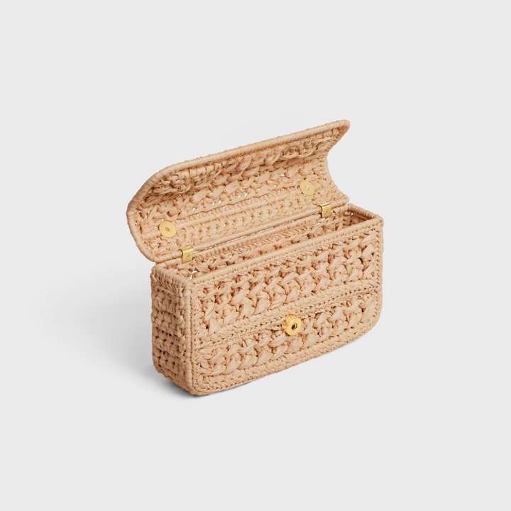 Raffia-Kettentasche