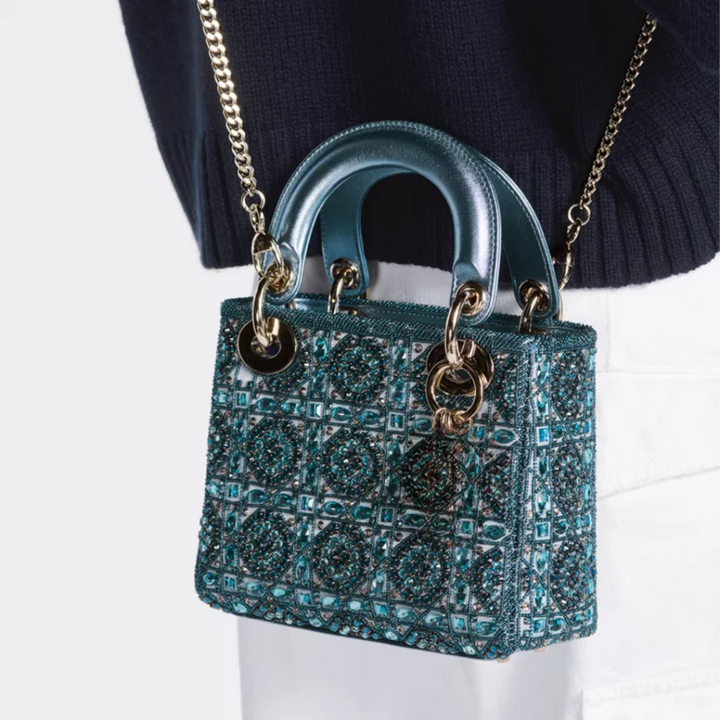 Mini Tasche mit Perlen