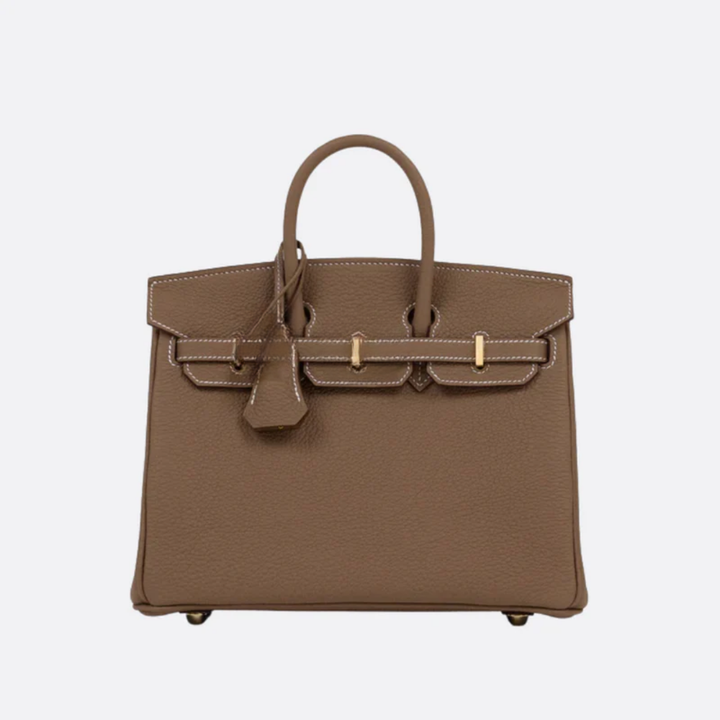 Klassische Lederhandtasche