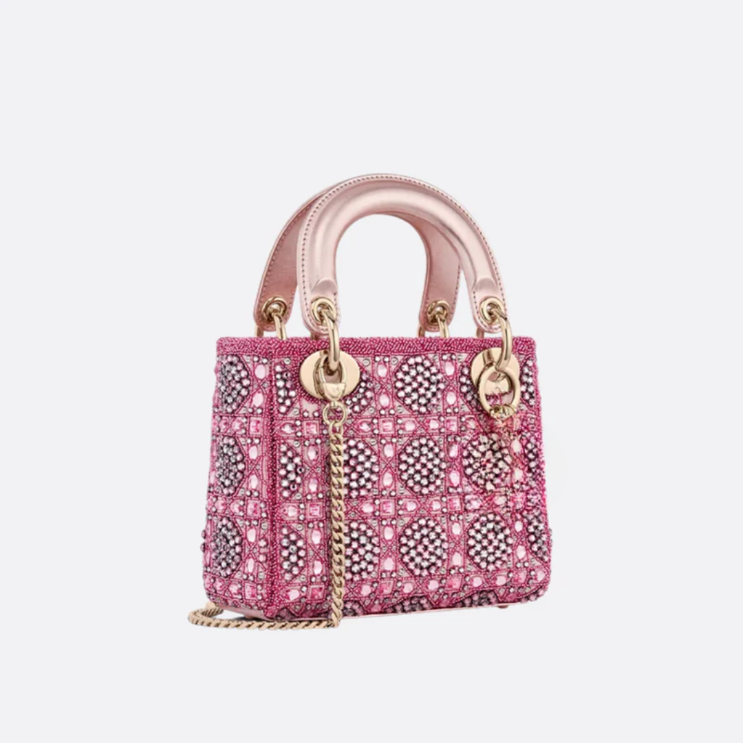 Mini Tasche mit Perlen
